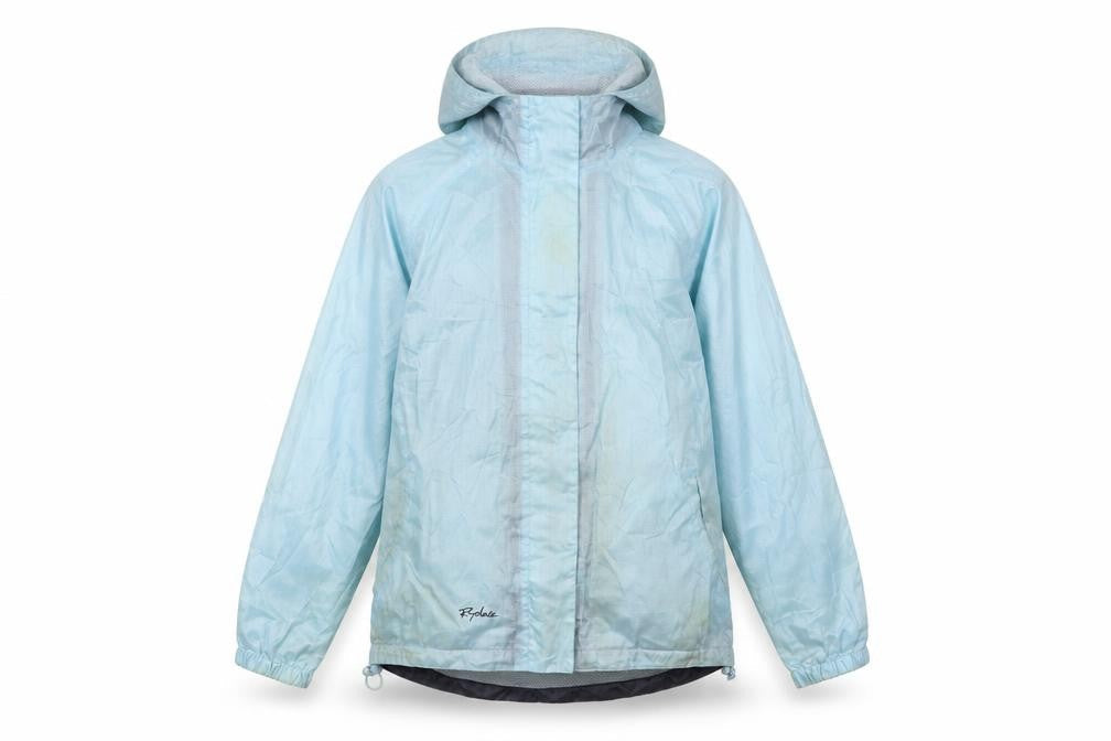 Rydale Women's Blue Hooded Windbreaker Jacket Size 14