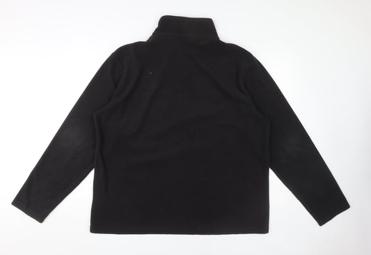 Regatta Men's 2XL Black Fleece Pullover Sweatshirt