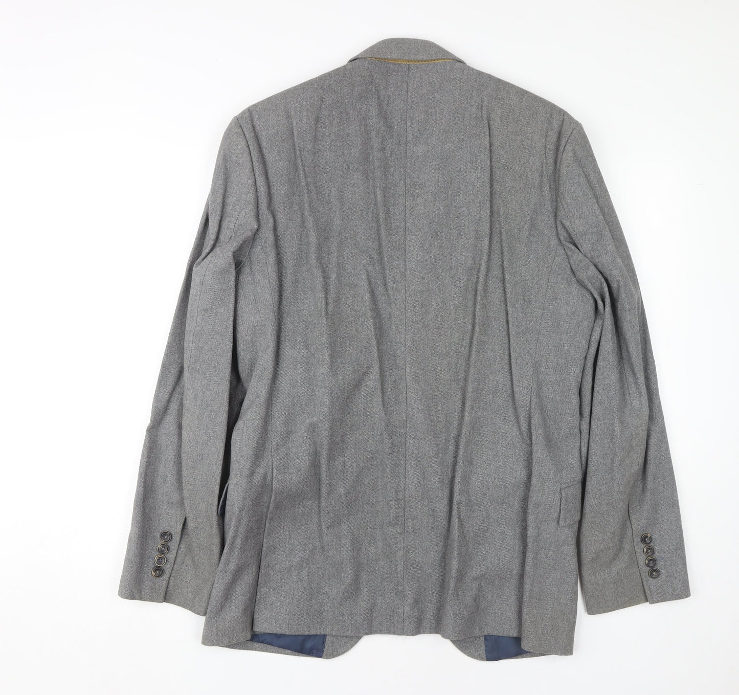 Viyella Men's Grey Blazer Jacket 40R Regular Fit