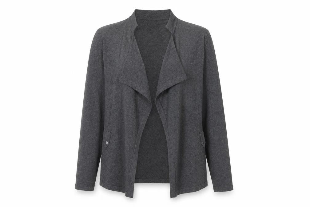 Womens UK S Regular Alexon Grey Cardigan