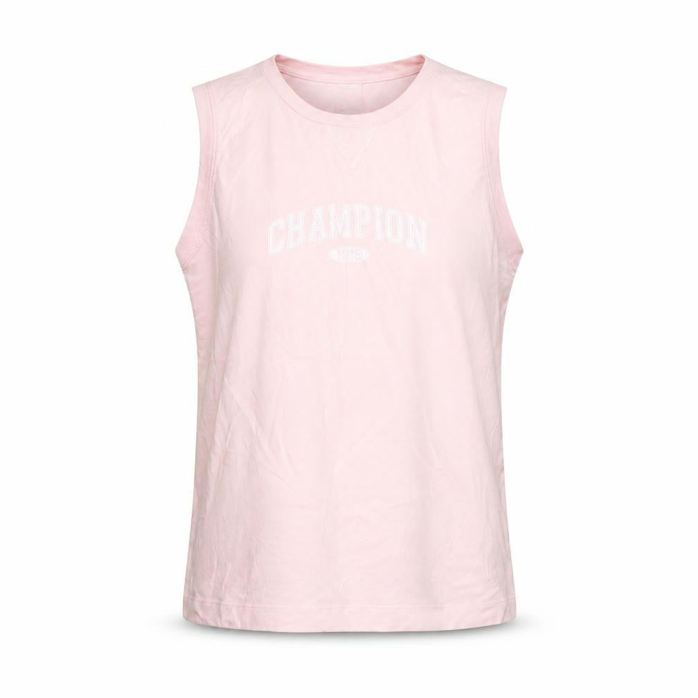 Womens UK Size XL Champion Pink 100% Cotton Tank