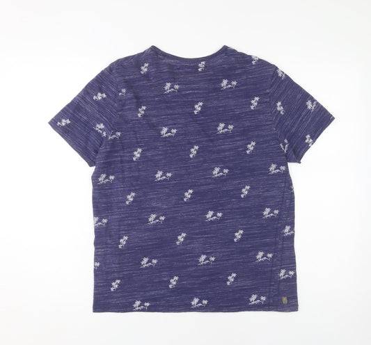 Tokyo Laundry Blue Unisex T-Shirt, M - Beach Style