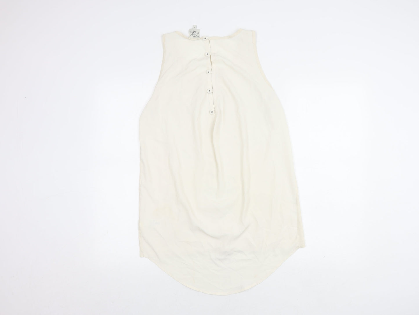 Next Women's Ivory Tank Top - Size 8, Casual Wear