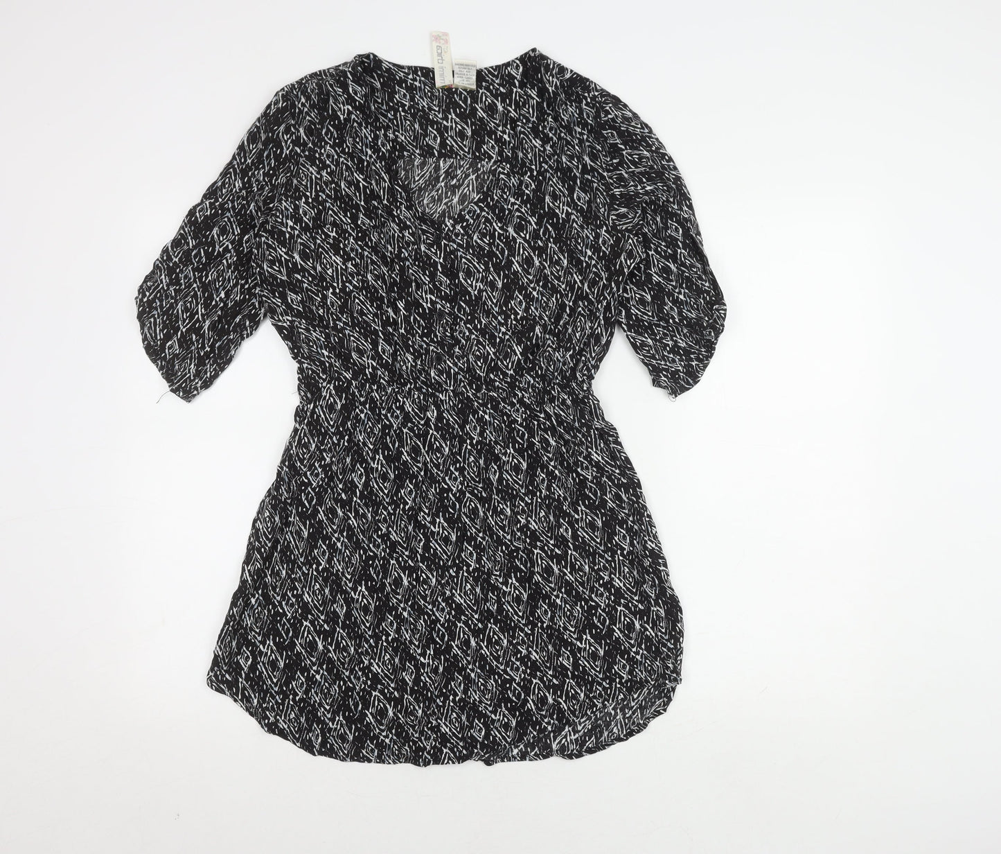 Mimi Chica Women's M Black Geometric Dress