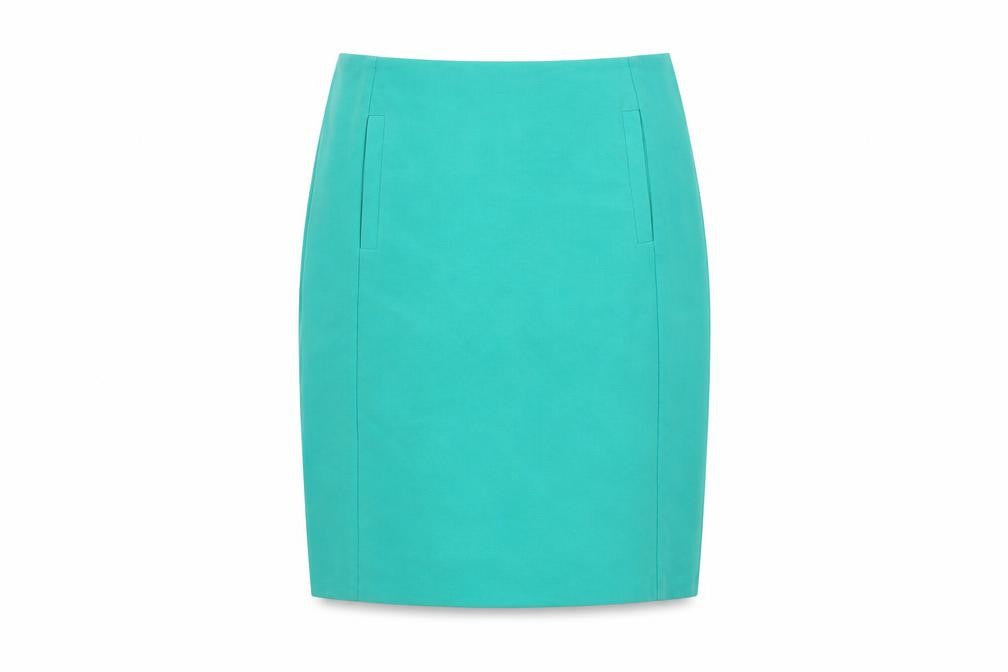 Marks and Spencer Women's Green Pencil Skirt, Size 8