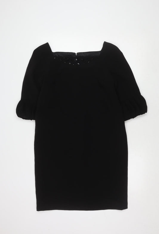 Jones New York Women's Black Dress, Size 8, Elegant Design