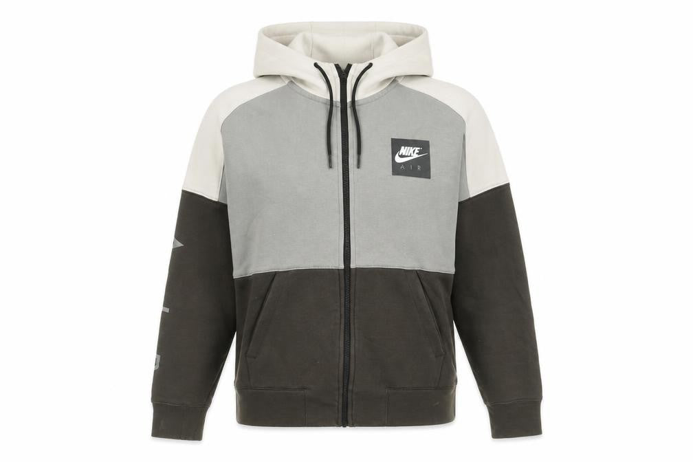 Unisex Adults UK XS Regular Nike Multicoloured Full Zip Hoodie