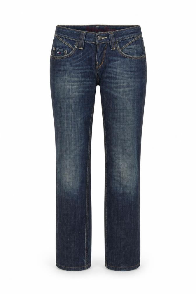 Tommy Hilfiger Women's Blue Jeans, Size 8, Dark Wash