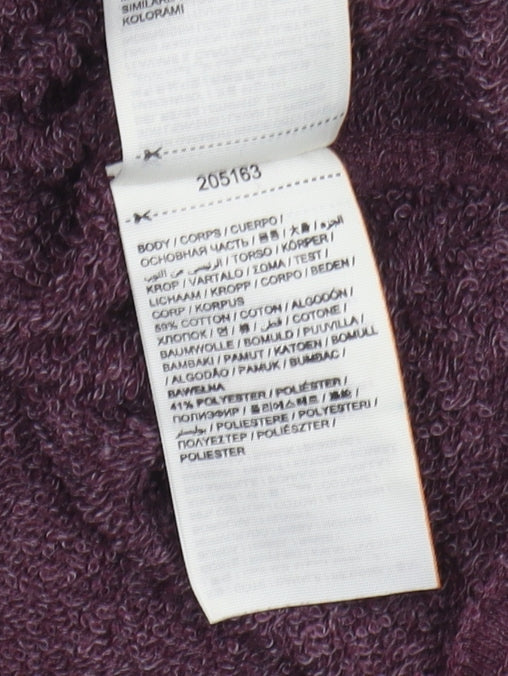 Superdry Women's Purple Hoodie, M, Pullover, Logo, Casual