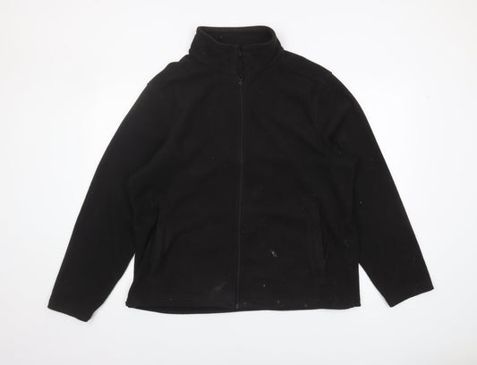 Regatta Men's Black XL Full Zip Fleece Jacket