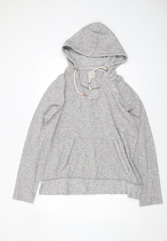 Fat Face Women’s Grey Hoodie Size 14 Pullover Casual