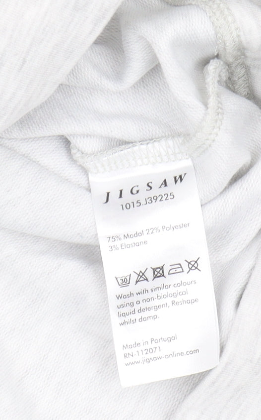 Jigsaw Women's White V-Neck Top XS