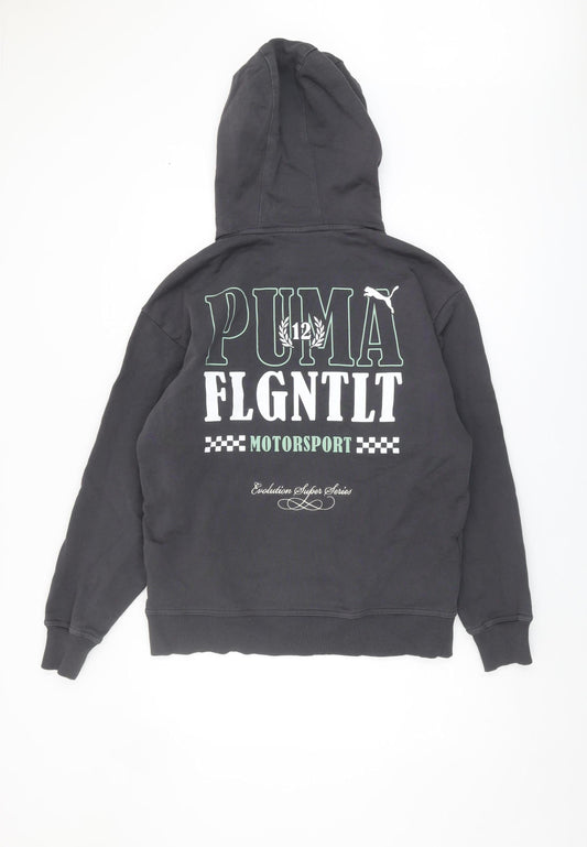 Puma Men's Black Hoodie S Motorsport Pullover