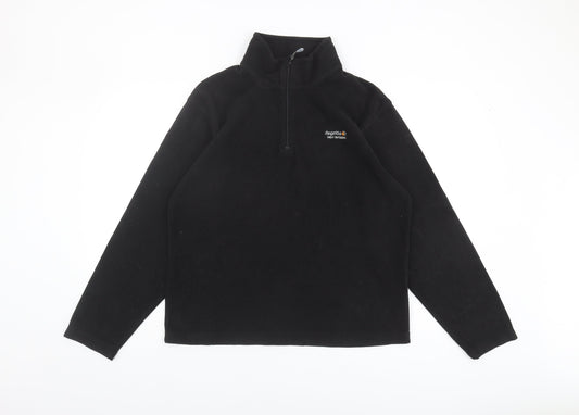 Regatta Men's Black Medium Pullover Fleece Sweatshirt