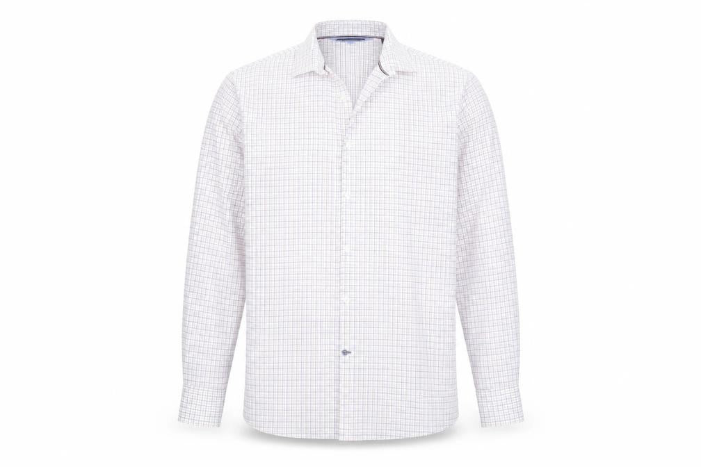 Tommy Hilfiger Men's Multicoloured Check Shirt, 17