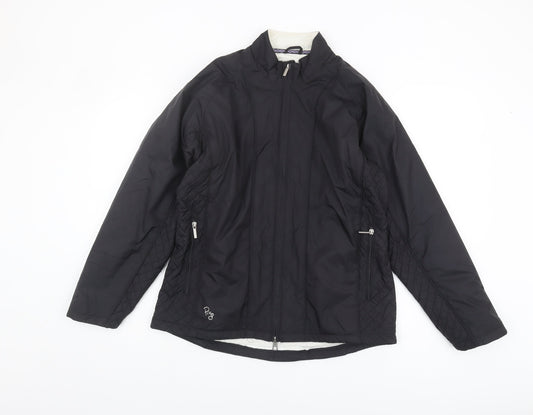 Ping Collection Women's Black Quilted Jacket Size 12