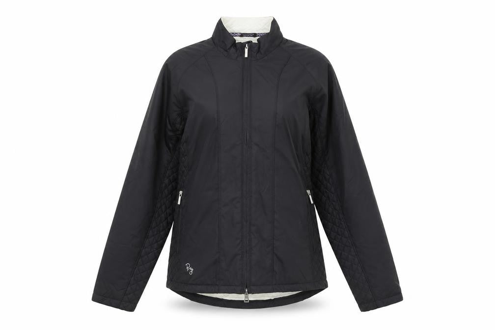 Ping Collection Women's Black Quilted Jacket Size 12