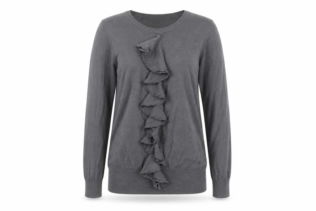 Womens UK 10 Regular Laura Ashley Grey Pullover