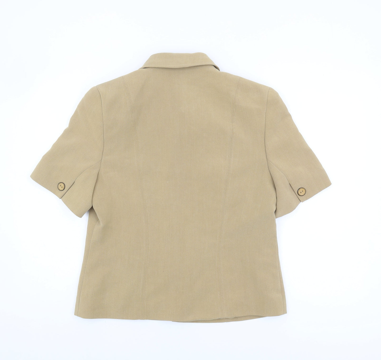 Alexon Women's Beige Blazer, Size 14, Regular Fit