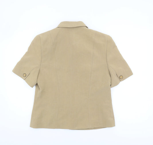 Alexon Women's Beige Blazer, Size 14, Regular Fit