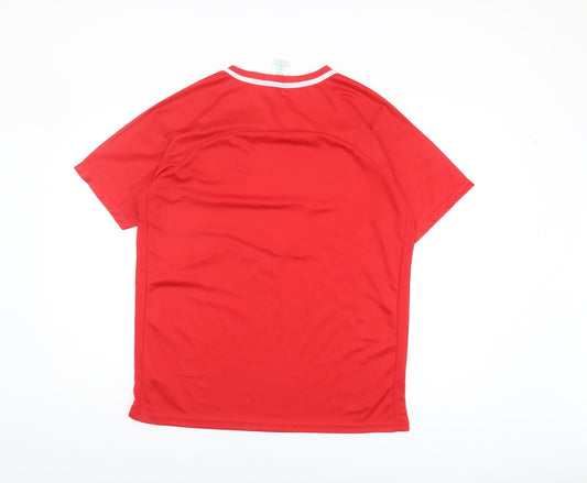 Euro 2020 Red Football Jersey Men's M