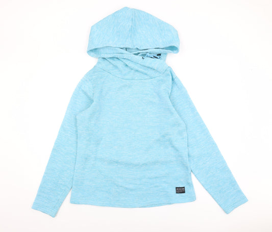 TOG TWENTY FOUR Women's Blue Hoodie Size 10 Pullover