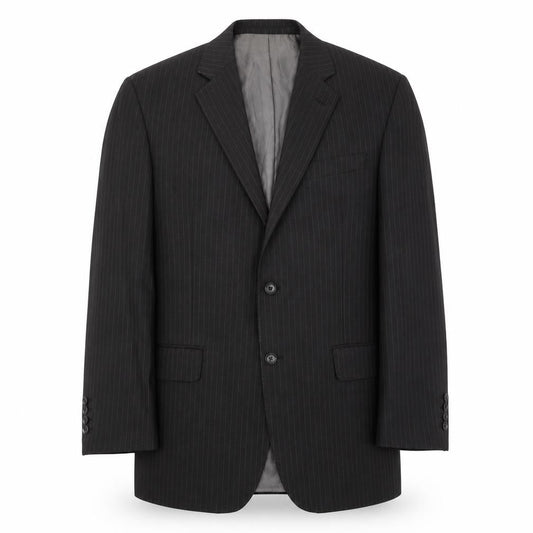 Mens 44 Chest Regular Austin Reed Grey Two-Button Blazer