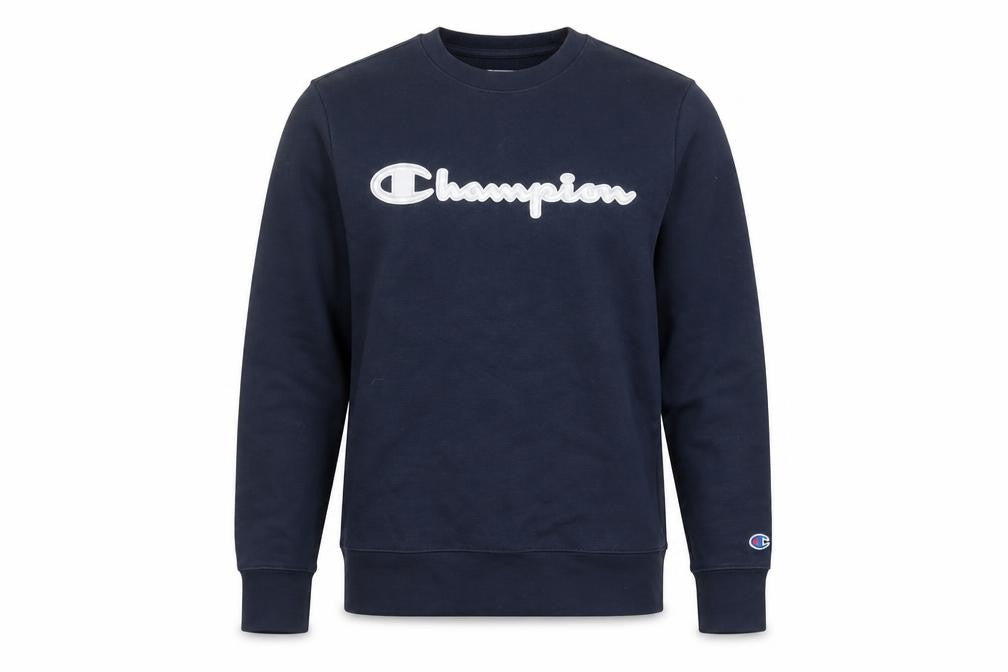 Mens UK S  Champion Blue Pullover Sweatshirt