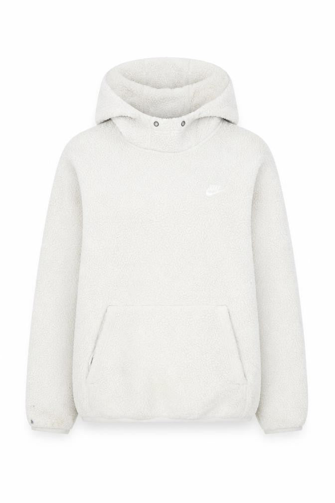 Unisex Adults UK M Regular Nike Ivory Pullover Hoodie