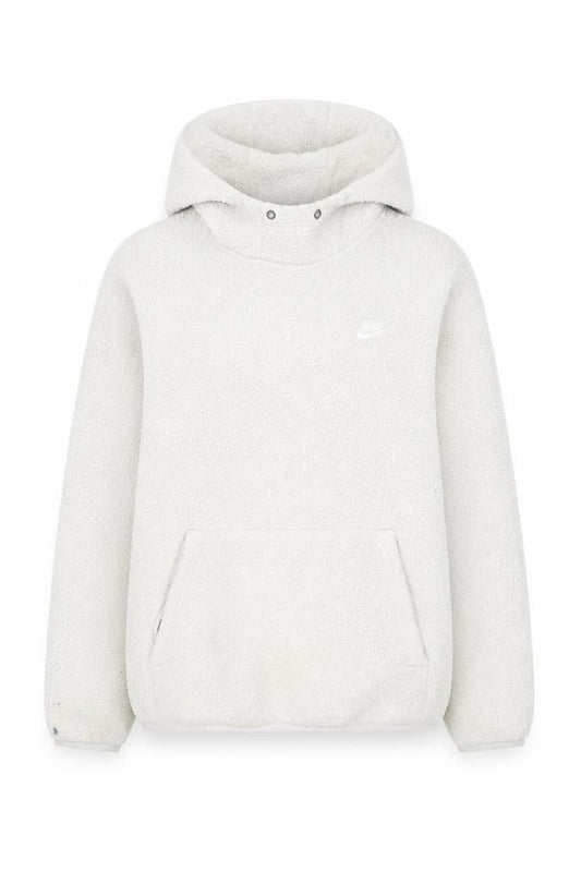 Unisex Adults UK M Regular Nike Ivory Pullover Hoodie