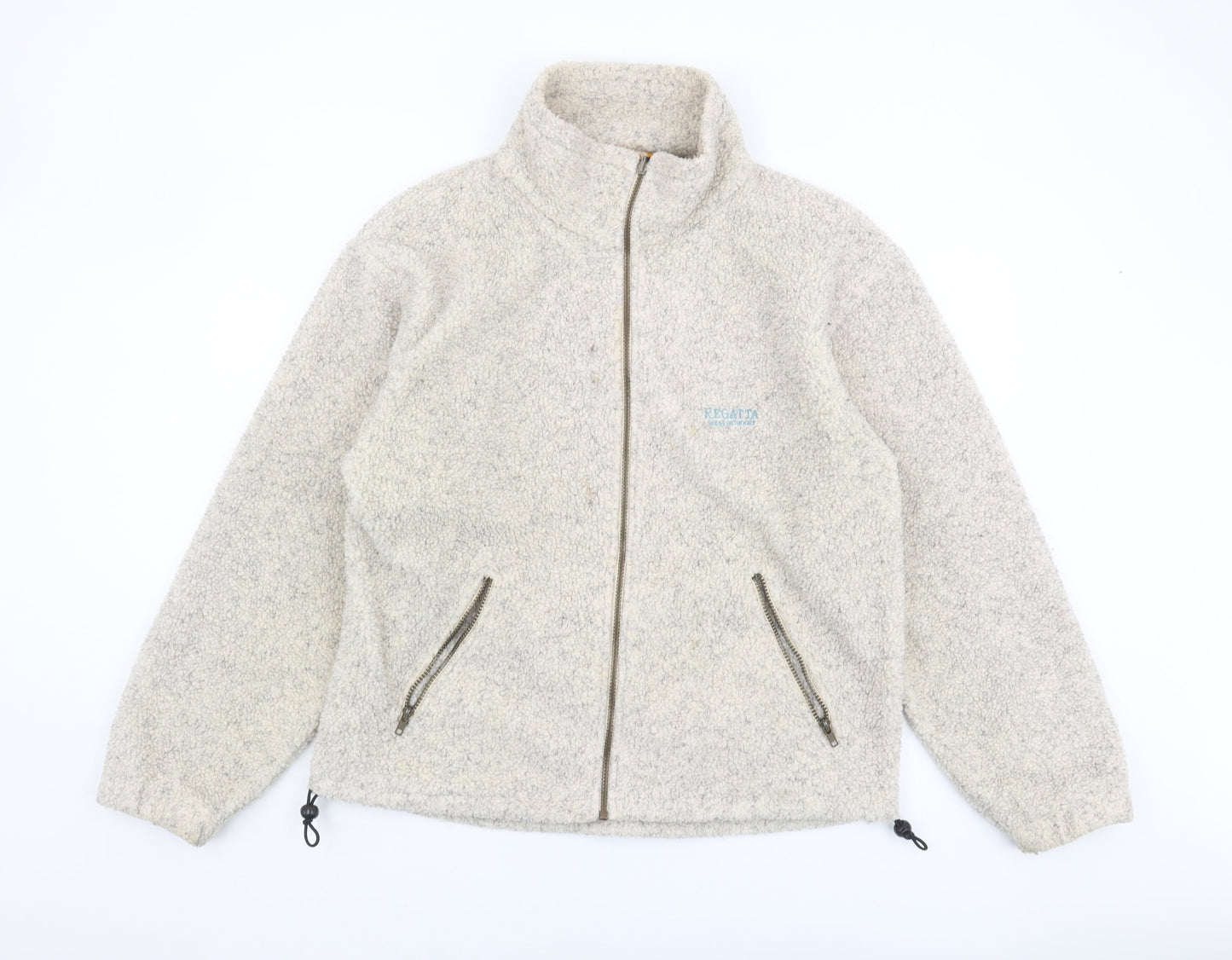 Regatta Men's Beige Fleece Jacket M Casual Outdoor