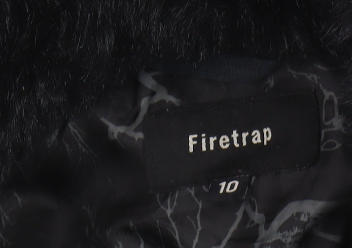 Firetrap Women's Blue Puffer Jacket Size 10