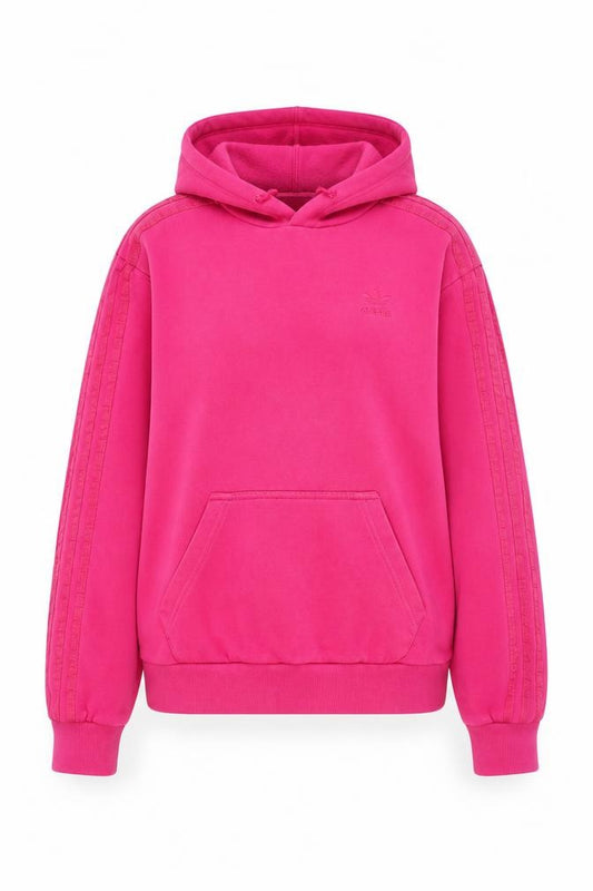 Womens UK XS Regular adidas Pink Pullover Hoodie