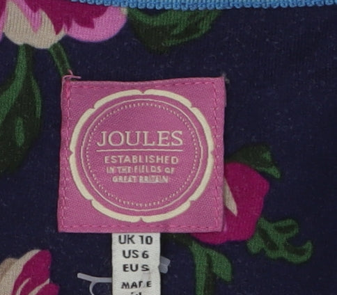 Joules Women's Multicoloured Floral Dress UK 10