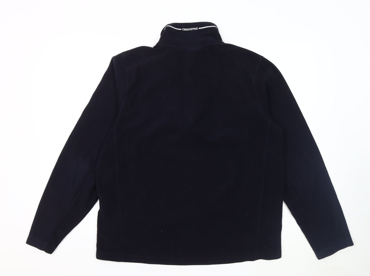 Craghoppers Men's Black 1/4 Zip Fleece Sweatshirt M