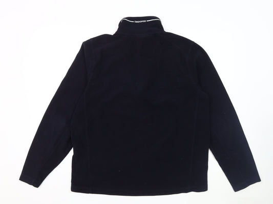 Craghoppers Men's Black 1/4 Zip Fleece Sweatshirt M