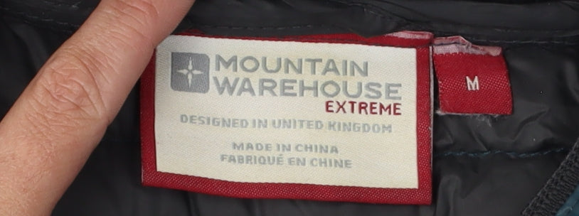 Mountain Warehouse Men's M Black Puffer Jacket Winter