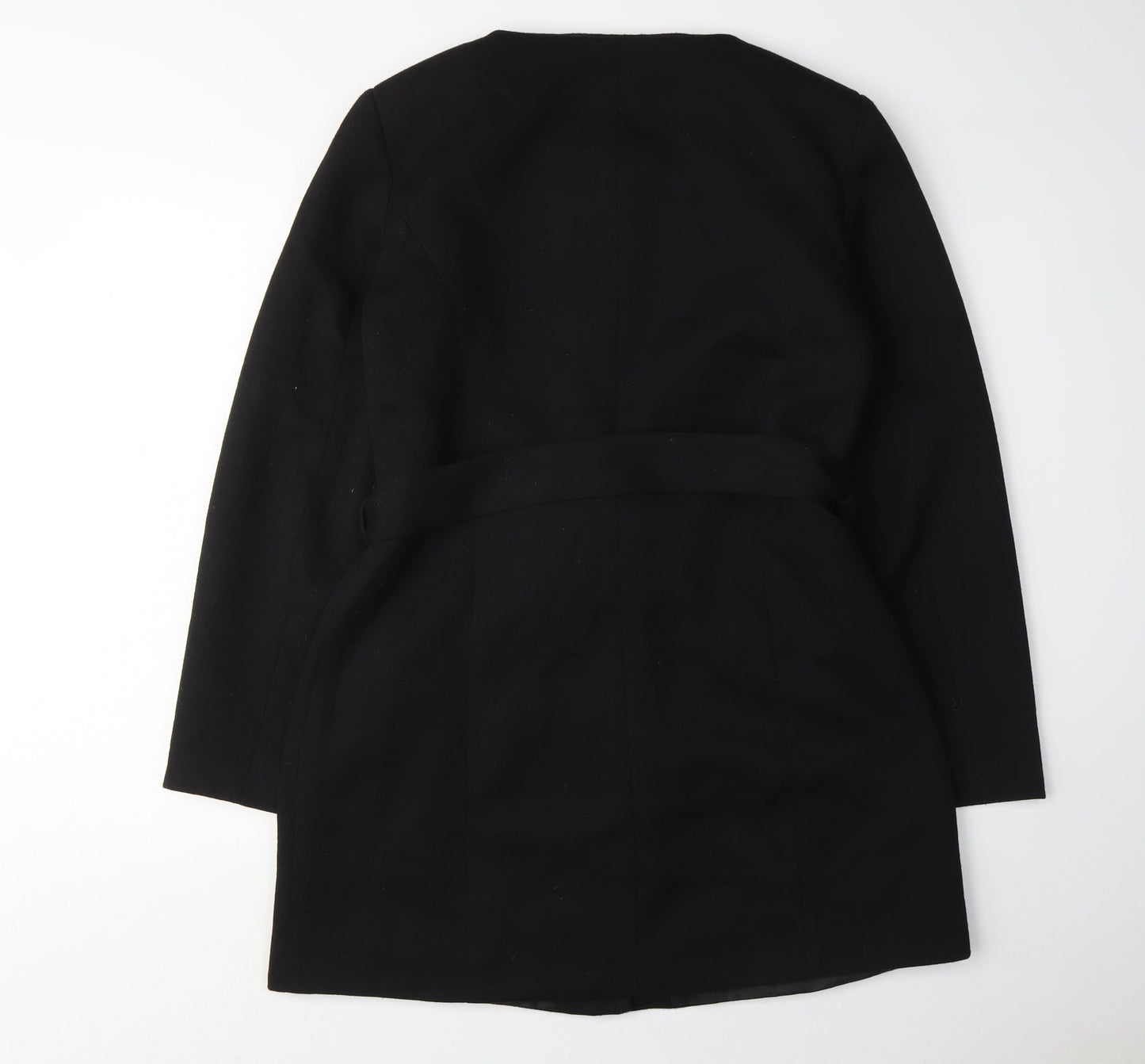 Vero Moda Women's Black Coat Large Belted