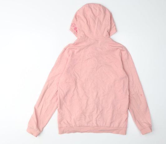 Lee Cooper Girls Pink Full Zip Hoodie - Size 24