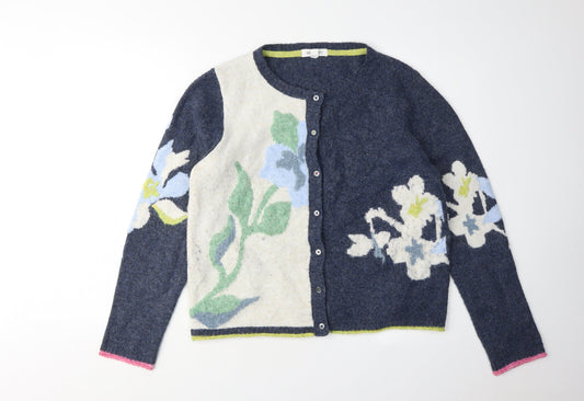 White Stuff Women's Floral Cardigan, Size 10