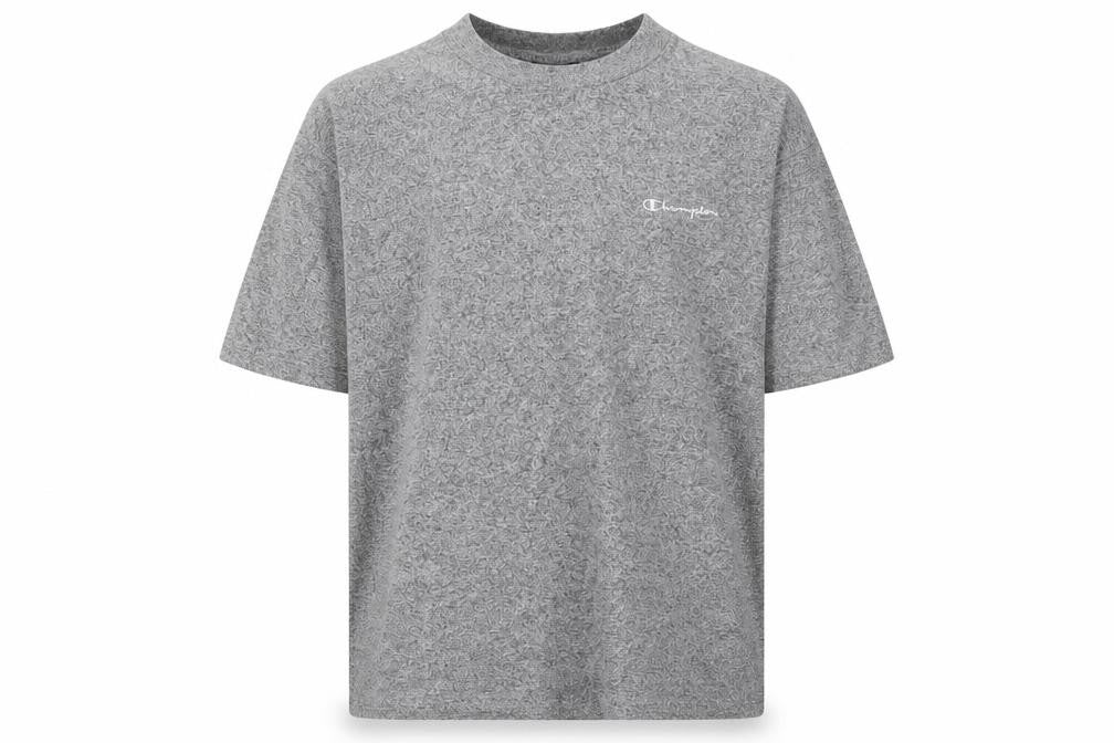 Mens UK Size M Champion Grey  Cotton Blend T-Shirt