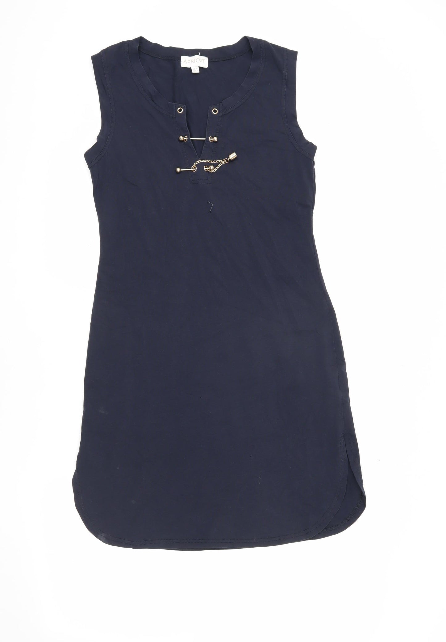 Apricot Women's Blue Sleeveless Dress Size 10