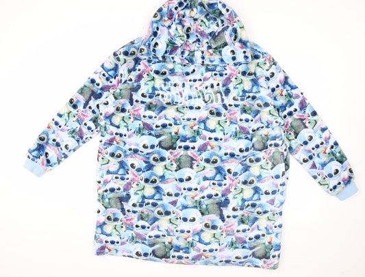 Disney Women’s Stitch Fleece Hooded Robe XS
