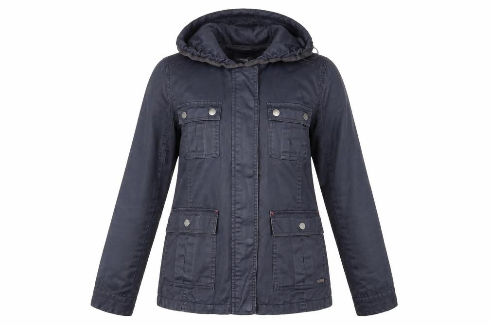 Womens UK Size 8 Regular White Stuff Blue Cotton Jacket