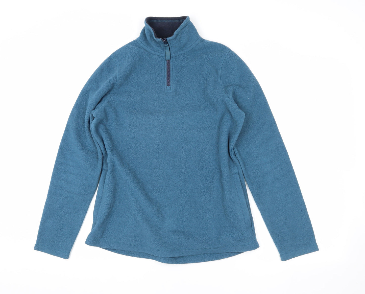 Weird Fish Women's Blue Pullover Hoodie Size 10