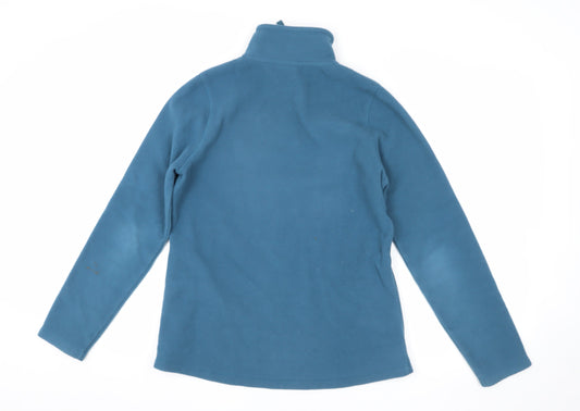 Weird Fish Women's Blue Pullover Hoodie Size 10