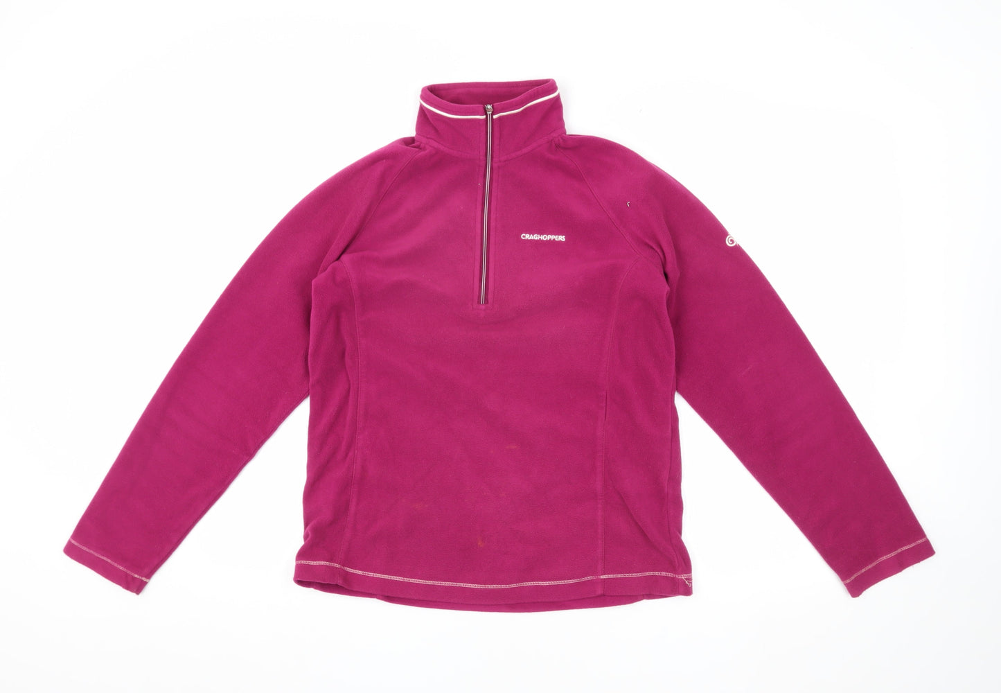 Craghoppers Women's Pink Fleece Pullover Size 10