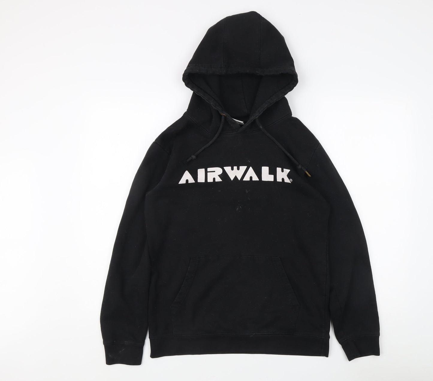 Airwalk Men's Black Small Pullover Hoodie, Skate Style