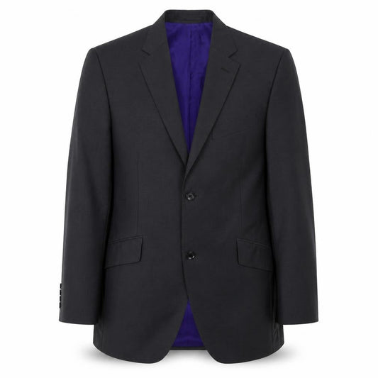 Mens 40 Chest Regular Austin Reed Grey Two-Button Blazer