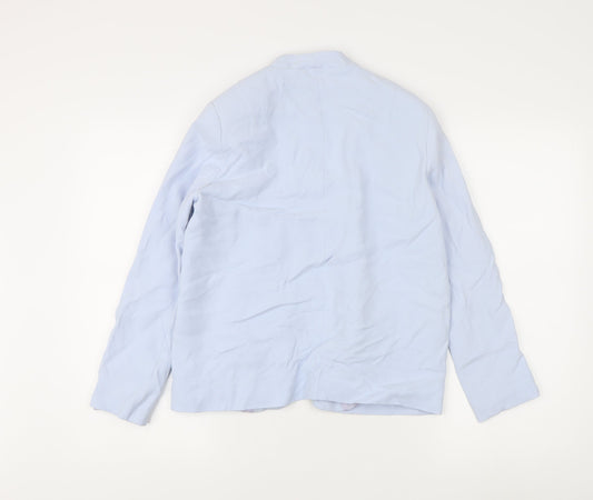 French Connection Blue Women's Blazer Size 10